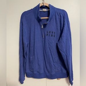 Victoria’s Secret Pink quarter zip sweatshirt